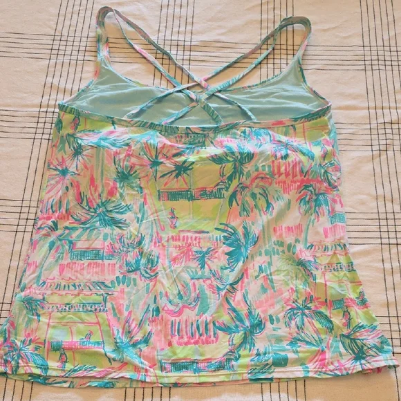 Lilly Pulitzer Tropical Palm Tank Top - Picture 5 of 7